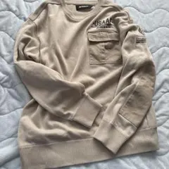 【古着】AVIREX USAAF ベージュ 長袖シャツ M