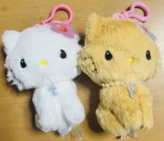 サンリオ チャーミーキティ くりっぴい 日焼けぬいぐるみ　 2種セット