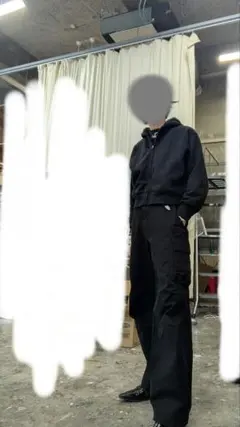 archive croped Hoodie