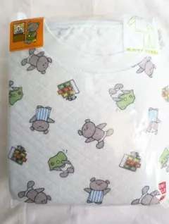 110サイズ クマ柄パジャマ 未開封　長袖　キルト　ユニクロ