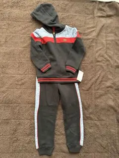 〈新品〉Lee フード付きジャージセット サイズ4 ブラック