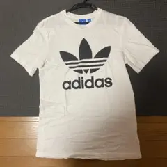 adidas ホワイト Tシャツ UK M アディダス