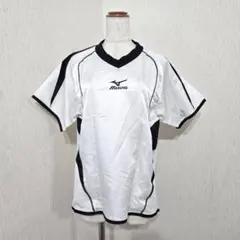 MIZUNO ミズノ プラクティスシャツ 半袖 バイカラー(SS)ホワイト系