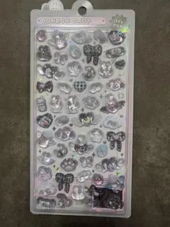 正規品 ボンボンドロップシール しろくろボンボン オリジナル クーリア シール