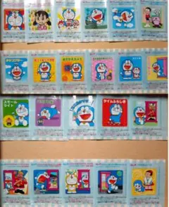 【マイナーシール】ロッテ ドラえもん 転写シール ２２種類