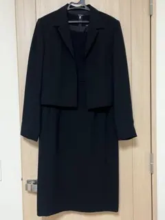 東京イギン 礼服　喪服　ブラックフォーマル　13号　ワンピース　スーツ ブラック