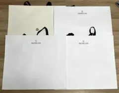 MONCLER ショッパー ショップ袋 4枚セットのサムネイル