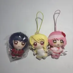 Shugo Chara! Kapukko Friends 2 Plush Mascot 3-Piece Set (Gacha)
