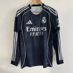 Real Madrid サッカーシャツ ダークブルー S アディダス