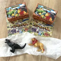 マクドナルド ハッピーセット アニアキングダム　ダーク・フレイムとレオニーセット