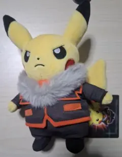 2018年 ポケモンセンター限定 ぬいぐるみ ボスごっこピカチュウ F フラダリ