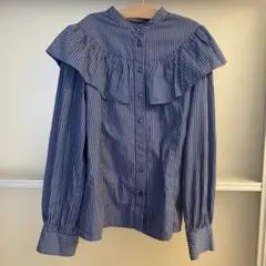 ストライプシャツ/moussy