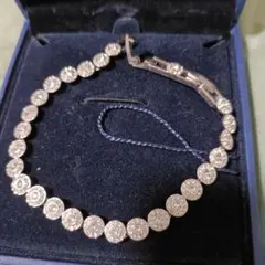 スワロフスキー　ブレスレット　テニス　やや汚れあり