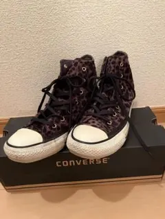 レア★CONVERSE★ALL STAR★レオパード柄ハイカットスニーカー