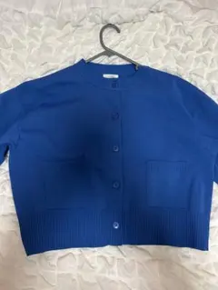 LOWRYS FARM 青カーディガン