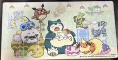 【カビゴンのあくび】ポケモンカードゲーム　ラバープレイマット（ハーフサイズ）