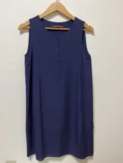 コントワーデコトニエ　シルク　ノースリーブ　ワンピース