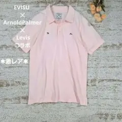 レア希少◆EVISUジーンズ✕ アーノルドパーマーコラボ ポロシャツ 試着のみ