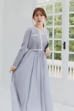 新品】Her lip to Bicolor Knit Dress Set - メルカリ