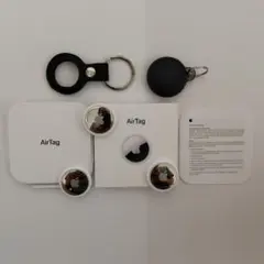 AirTag (エアタグ)　本体３ケ