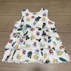 ミキハウス　ダブルビー　フリル　Tシャツ