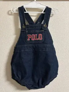 POLO ベビー　サロペット　オーバーオール　デニム　80 バースデイ