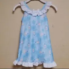 【新品】120 ディズニープリンセス アナ雪 エルサ ワンピース水着