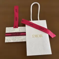 Dior ギフトバッグとリボンセット