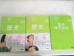 中学入試 まんが攻略BON! 社会 歴史 上下巻 年代暗記