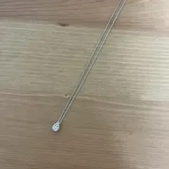 【箱無し】Vendome Aoyama ダイヤモンド ネックレス 0.10ct