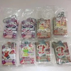 アイカツ だれでもアイドル活動アクリルチャーム3 8個 蘭 美月 おとめ さくら
