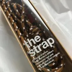 ✨未使用✨Topologie 6mmショルダーストラップ　茶紺白　※箱無し