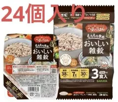 SARAYA おいしい雑穀 へるしごはん 糖質コントロール　24個入りのサムネイル