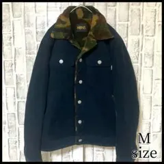 HBNS ネイビー コーデュロイジャケット Mサイズ
