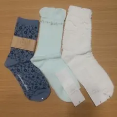 Samansa Mos2 ソックス 3足セット