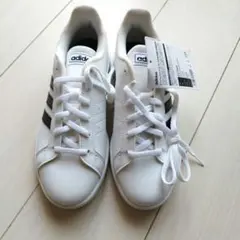 adidas GRANDCOURT BASE 白 23.5cm レディース子供用