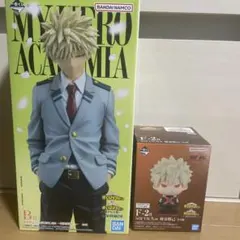 一番くじ 僕のヒーローアカデミア -紡がれる想い- B賞 爆豪勝己　ソフビ付き他