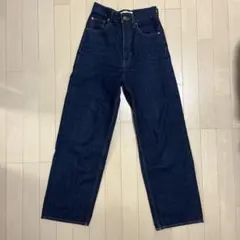 AZUL BY MOUSSY ワイドレッグデニムパンツ