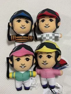 サラブレッドコレクション ジョッキーぬいぐるみ(武豊) 全4種セット