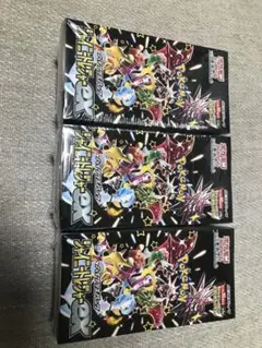ポケモンカード シャイニートレジャーex 3BOX シュリンク付き