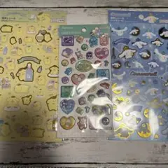 サンリオ　シールセット　ポップデコパーティー