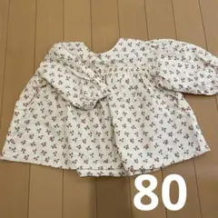 いちご柄　チェニック　着用画像あり　いちご狩りコーデ