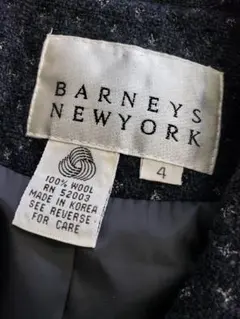 BARNEYS NEWYORK フード 袖 着脱可 ダウンジャケット ヒョウ柄 - メルカリ