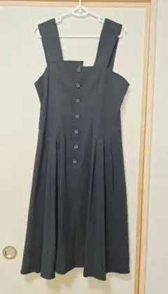 ジャンパースカート　ロングスカート　大きめサイズ　LL