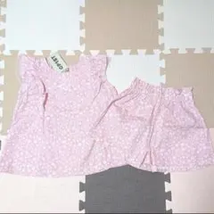☆はな柄 セットアップ☆ 110