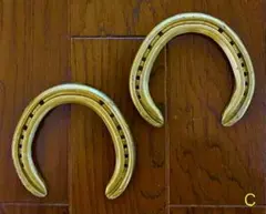 蹄鉄 2個 まとめ売り #621 / 本物 馬蹄 ホースシュー 蹄 アメリカン