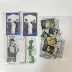 進撃の巨人 リヴァイ×エレンアクリルスタンドセット