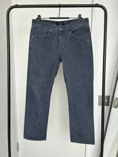 BANANA REPUBLIC ストレッチコーデュロイW30 チャコールグレー