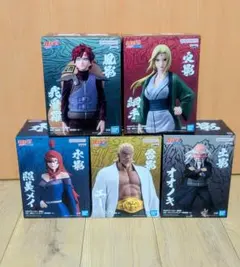 NARUTO 疾風伝 フィギュア 五影集結 5種セット - メルカリ