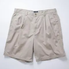 Dockers　ドッカーズ　ツータックチノ　ハーフパンツ　ベージュ　W36のサムネイル